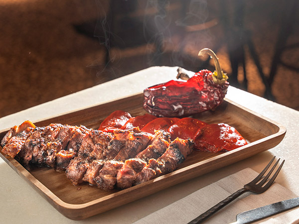 Carne a la brasa